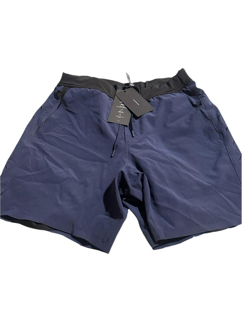Ten Thousand Interval Shorts 7" Inseam Blue/Navy Size Small